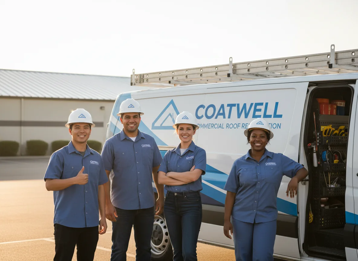 Commercial roof coating company in Macomb, OK